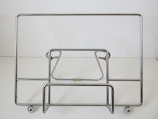 Buchständer Buchstütze Metallständer Buch Noten Tablett silber Vintage 80er