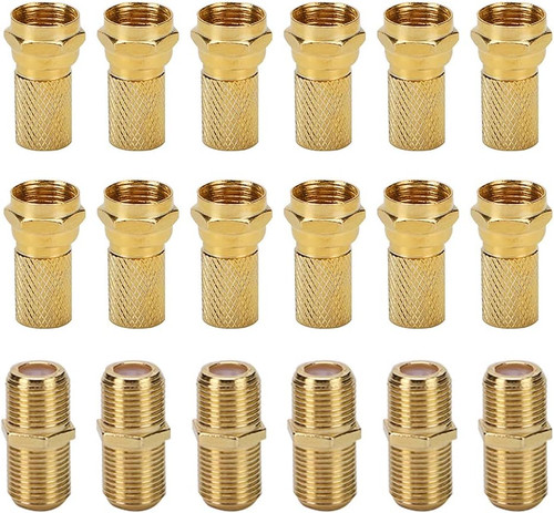Koaxial stecker set für - koaxial,