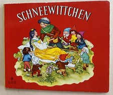 Antikes Bilderbuch - Schneewittchen - 50er/60er Jahre  Kinderbuch