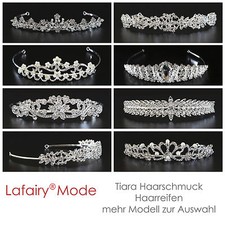 Luxus Diadem Strass Tiara