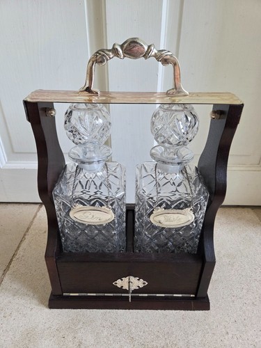 Twin two decanter tantalus - twin,