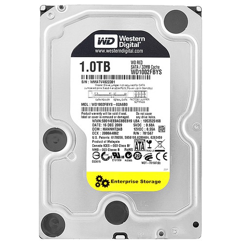 Western digital black 1tb 3 - black, re
