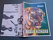 1964 programm CIRCUS ADOLF