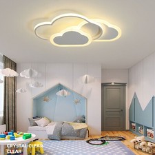 30W LED Deckenleuchte Wolkenform dimmbar Kinderzimmer Jungen/Mädchen
