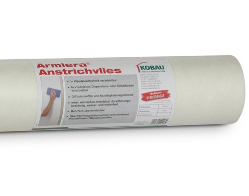 50m anstrichvlies glasvlies - anstrichvlies,