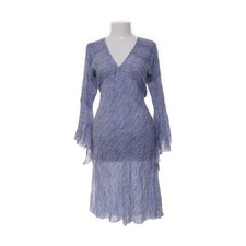 Aurobelle, Kleid, Größe: L/XL, Blau/Weiß, Viskose, Streifen, Damen #ExM