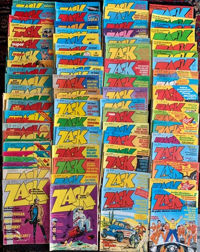 80x zack alte serie comic - ,