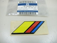 ORIGINAL OPEL Astra F Vectra A SPORTIVE Kotflügel Emblem 90487015 OVP