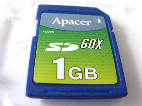 1gb secure digital card - card, (