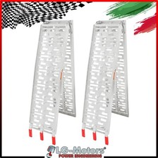 Paar klappbare Laderampe