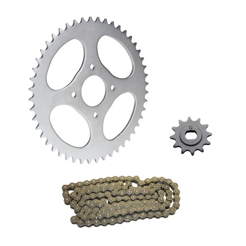 Ritzel 12z kettenrad silber - +,