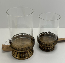 2er Set Windlicht Laterne