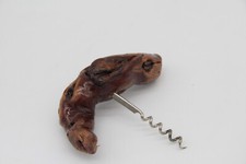 Alter Korkenzieher Weinflaschenöffner Wurzelholz Flaschenöffner Traubenwurzel