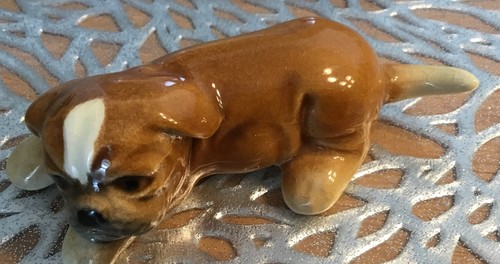 Goebel porzellan figur hund - goebel,