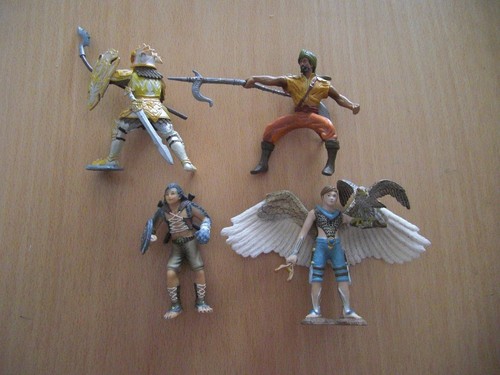 Schleich figuren kämpfer - ,