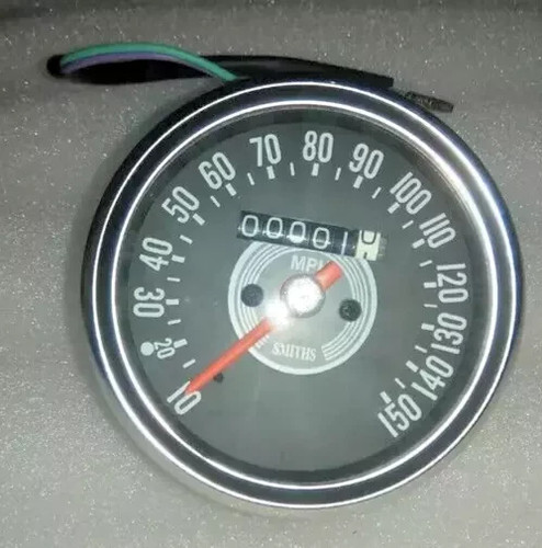 Tacho 150 mph schwarz passend - mph,