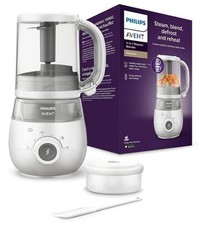 Philips AVENT SCF883/01 4-in-1-Babynahrungszubereiter Mixer Dampfgarer NEU