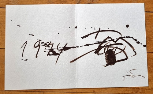 Antoni tàpies original - antoni,