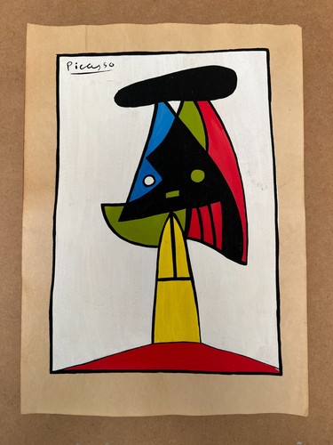 Pablo picasso zeichnung auf - picasso,