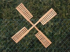 Windmühlenflügel Mühlenrad Windrad Flügel aus Holz für Windmühlen 100cm