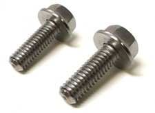 2x Auspuff Krümmer Schraube