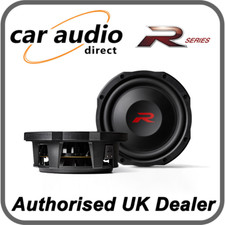 Alpine R-Serie RS-W10D2 - 10"" 25 cm 1800 W Dual 2 Ohm flacher Subwoofer Bass
