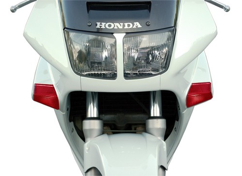 Rote front blinker - front, vfr