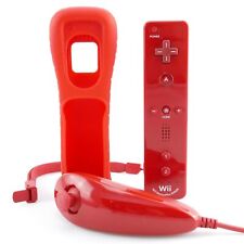 Nintendo Wii / U ORIGINAL 2 in 1 Remote Motion Plus Inside Controller & Nunchuk