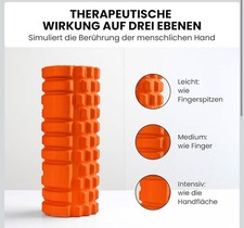 Faszienrolle Faszienroller Orange Massagerolle für Selbstmassage & Fitness Harts