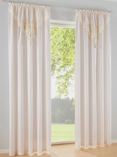 Gardine elfenbein 145x130cm