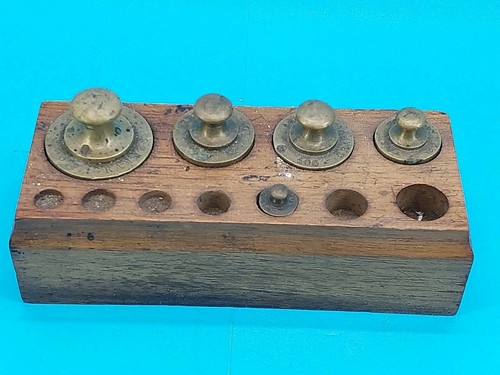Alte messing gewichte - alte,
