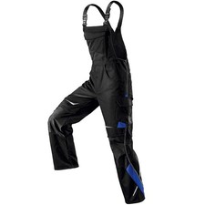 Kübler Pulsschlag Latzhose 3324 Schwarz/Kornblumenblau Größe - Neu