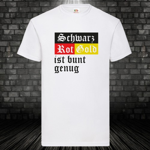 Schwarz rot gold shirt - rot, t-shirt