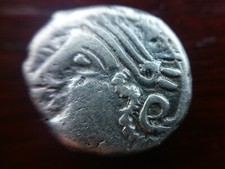 Keltenmünze der Lingonen / Lingones Kaletedou-Silber-Quinar Ref.: Delestiee 3196