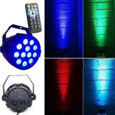 RGB LED Scheinwerfer Par Strahler Discolicht DJ Strobe Light Bühnenbeleuchtun