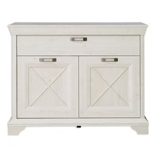 Sideboard - Pinie weiß - 123