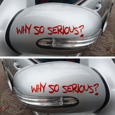2x Why so serious? Joker