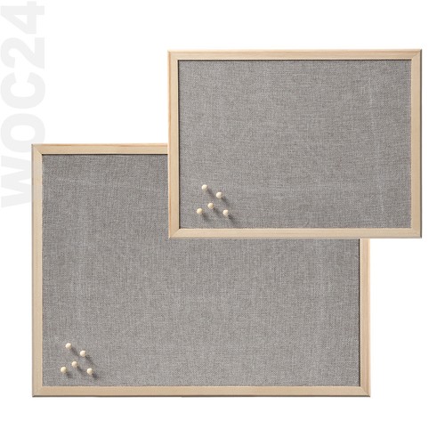Pinnwand pinnboard leinen - pinnwand,