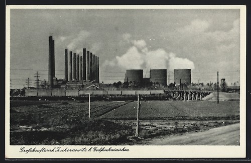 Zschornewitz großkraftwerk - zschornewitz,,