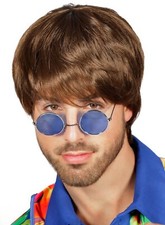 60er Perücke braun - Kostüm