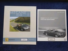 Renault Megane Coupe Cabriolet Cabrio Prospekt 3.2008 + Preisliste