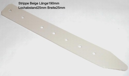 Strippe beige länge - 10, länge=190
