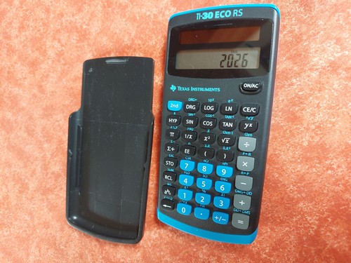Texas instruments eco rs - ti-30,
