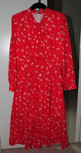 Replikate vintage red dress - vintage,