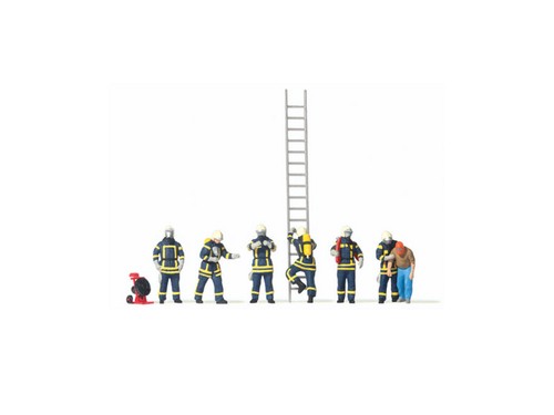 Preiser 10765 feuerwehrleute - preiser,