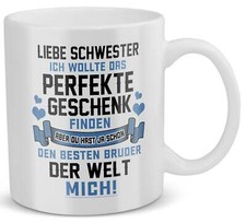 Schwester Geschenk von Bruder