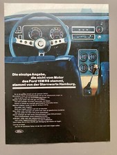 Ford 15M RS Oldtimer Cockpit