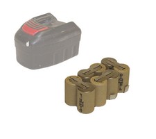 Akku für Würth SL96 BS96-A Compact 0700950214 - 9,6V 1500mAh NIMH 