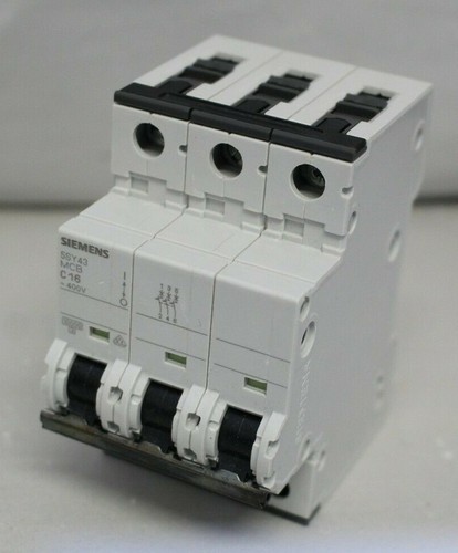 Siemens 5sy43 mcb c16 - mcb,