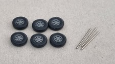 Lot 1617 Konvolut 6 Räder 12mm für LKW von Wiking in 1:87 mit Trilex Felgen